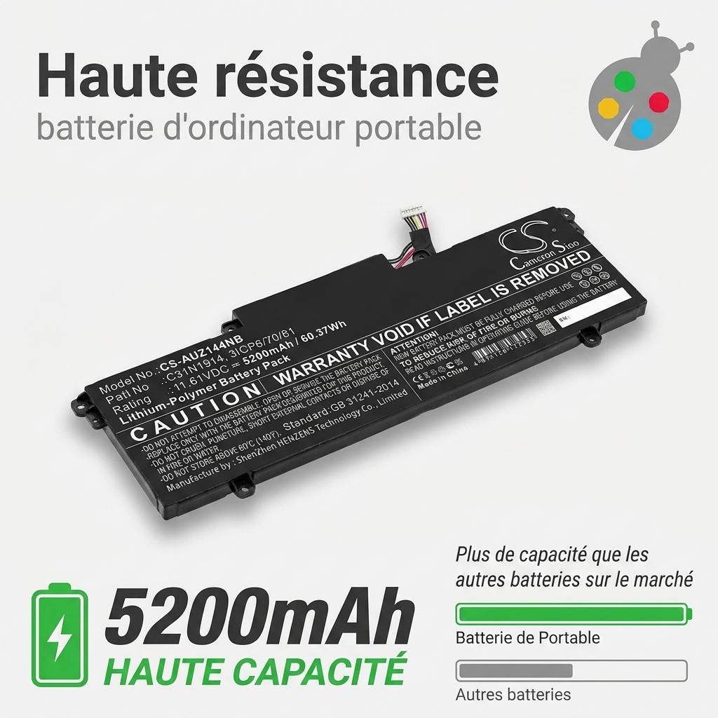 Batteria computer portatile asus zenbook 13 ux425ug