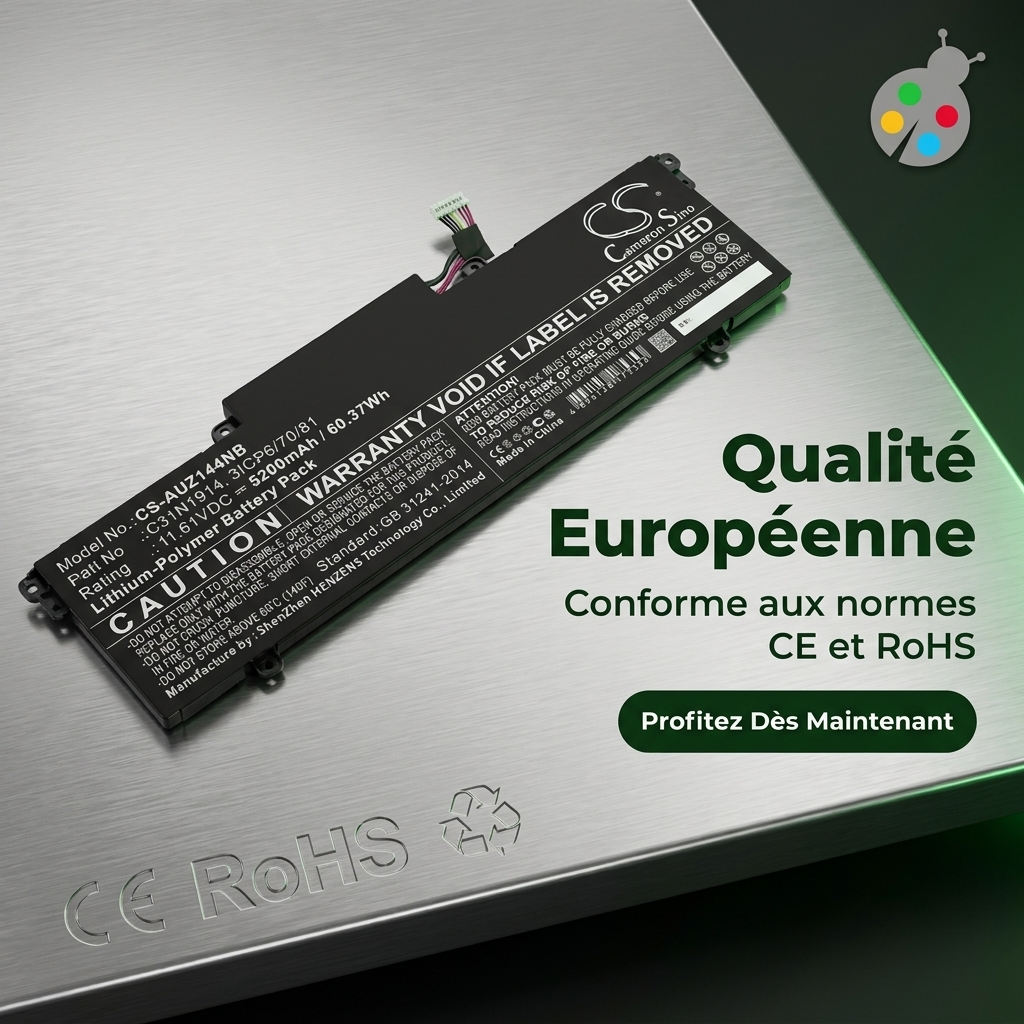 Batteria computer portatile asus zenbook 13 ux425ug