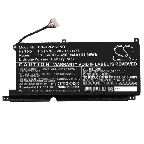 Batteria per computer portatile hp pavilion gaming 16 a0018nd