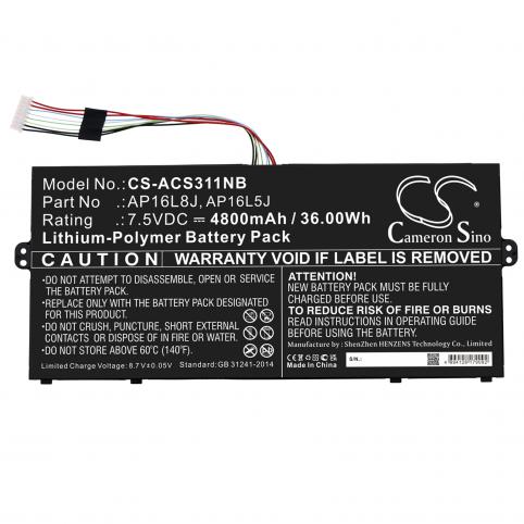 Batteria per acer travelmate x5 tmx514-51