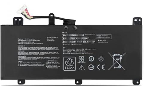 Batteria per asus rog strix scar ii gl704gm ev009t