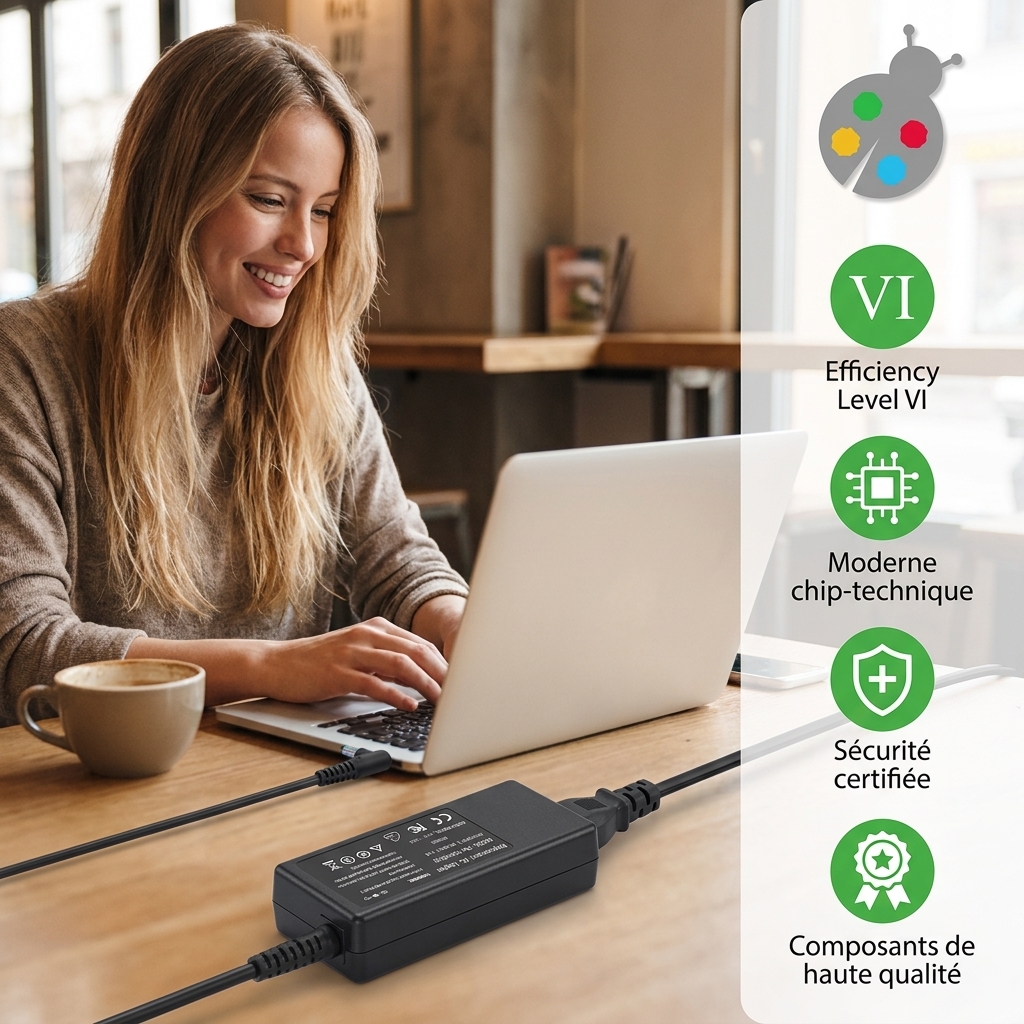 Caricabatterie computer portatile hp  pavilion 15 bw0xx i3