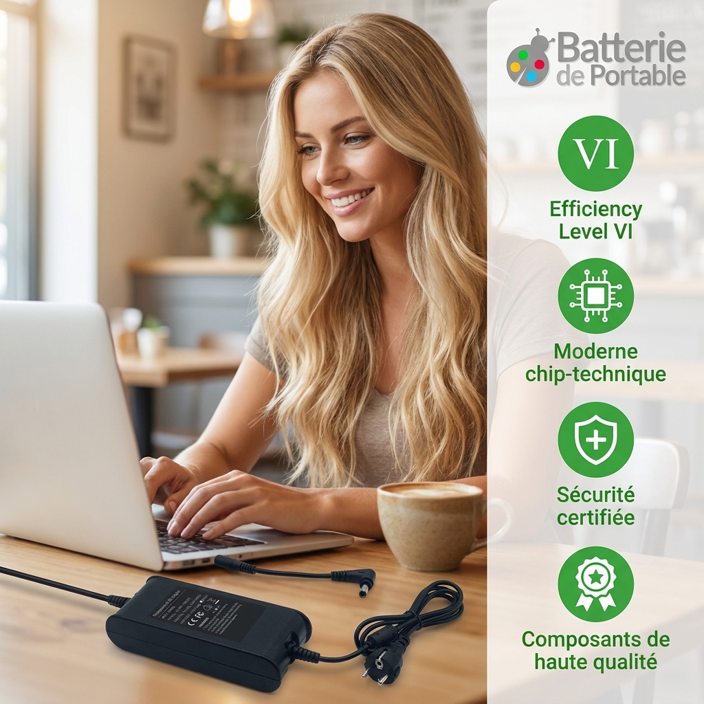 Caricabatterie computer portatile dell latitude e5480