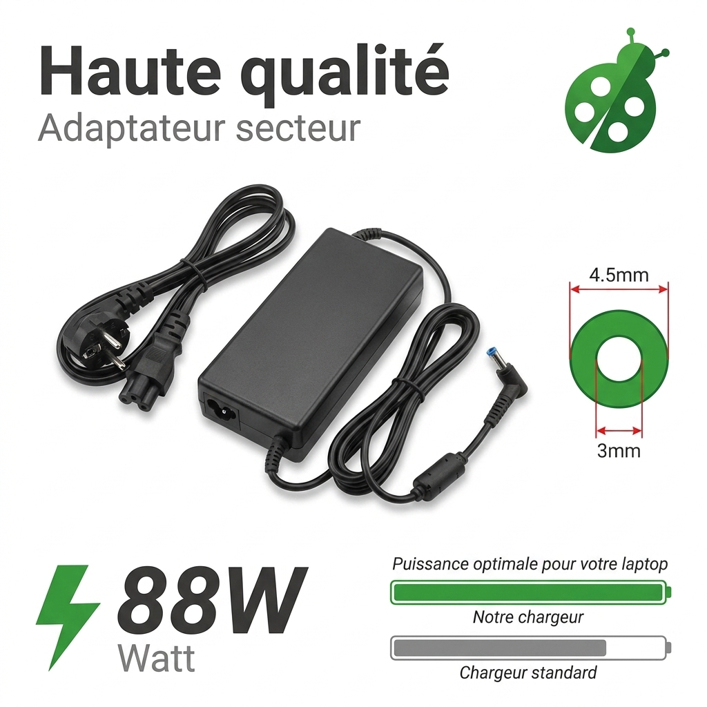 Caricabatterie computer portatile hp  15 g253no
