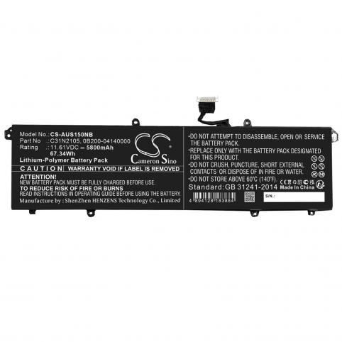 Batteria per asus vivobook s 15 oled