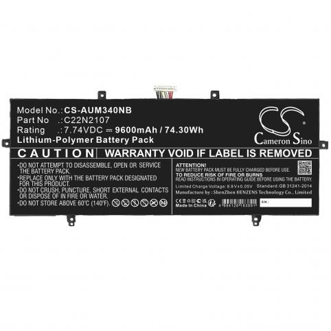 Batteria per asus zenbook 14 oled ux3402