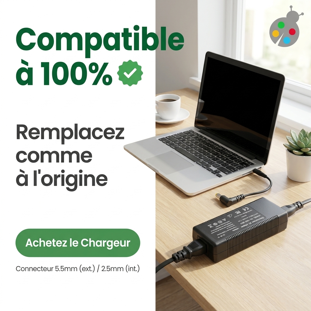 Caricabatterie computer portatile essentielb smart mouv 1504