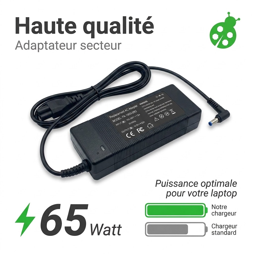 Caricabatterie computer portatile hp  notebook 255 g9