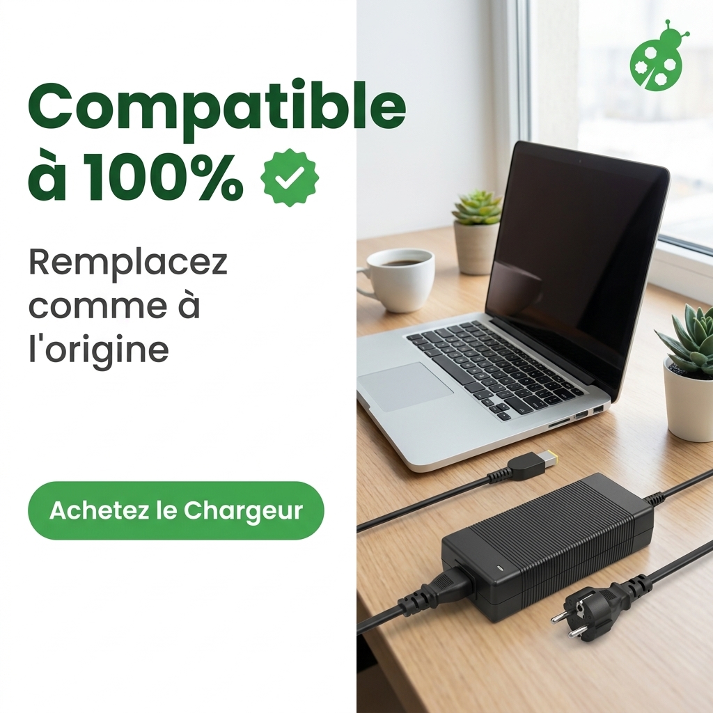 Caricabatterie computer portatile lenovo b50 70 80eu