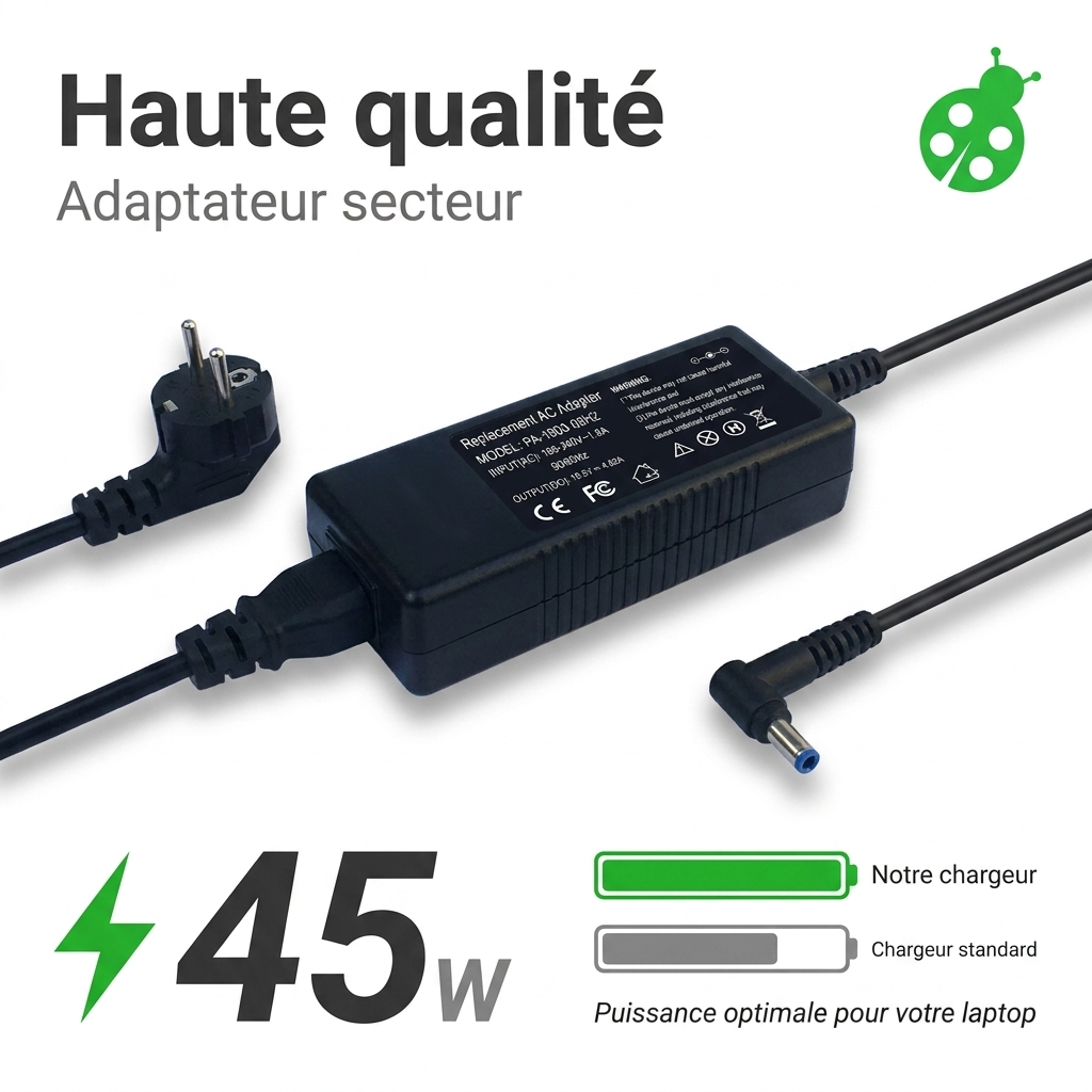 Caricabatterie computer portatile hp  15s fq0075nf