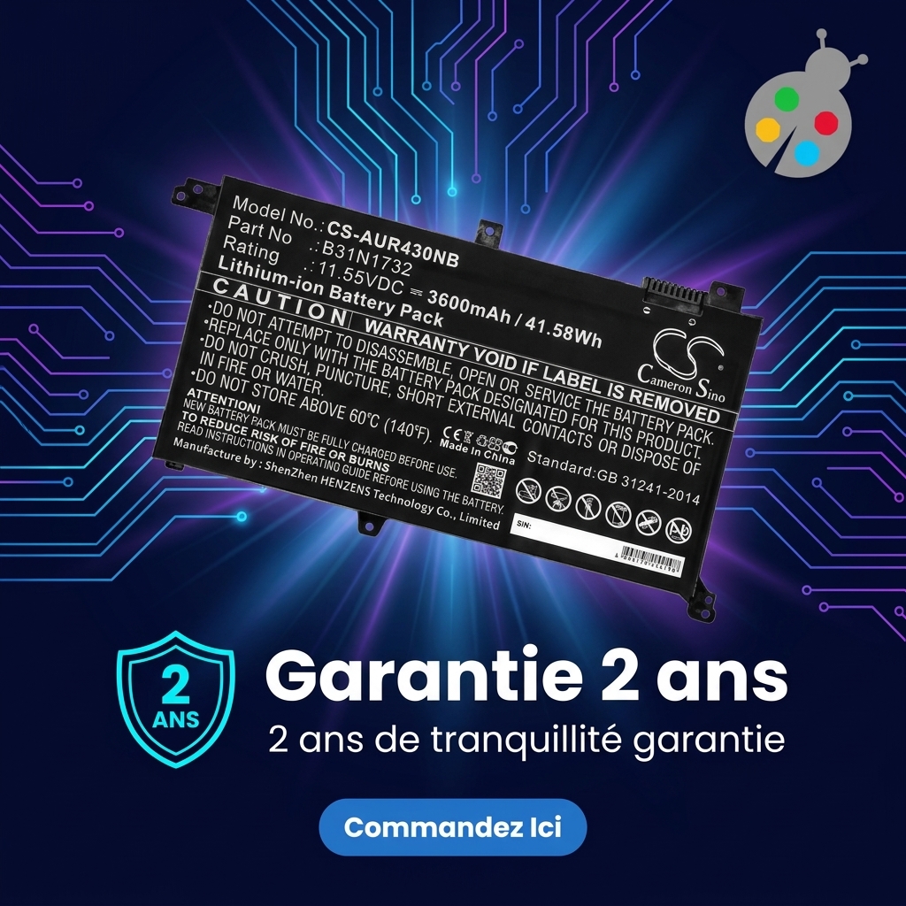 Batteria computer portatile asus fx571gt