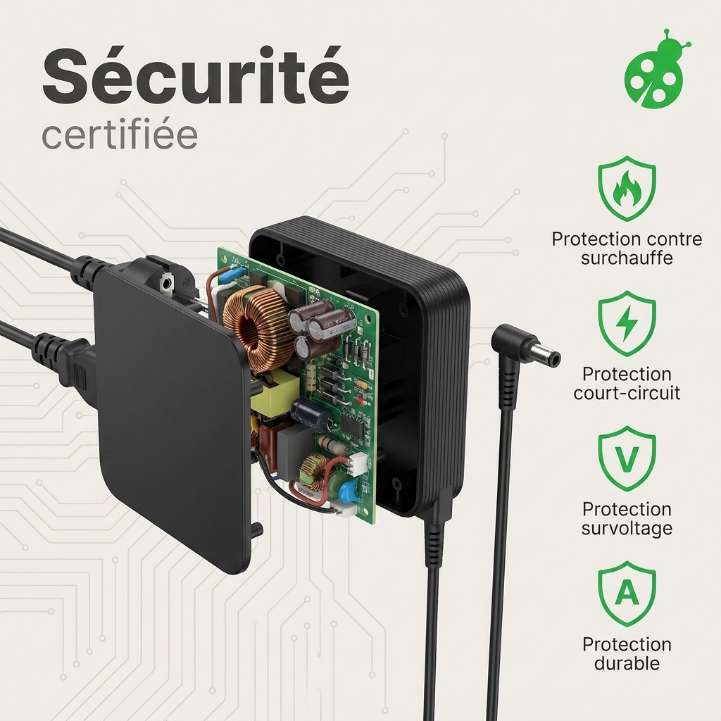 Caricabatterie computer portatile asus expertbook b1 b1400ceae eb0159r