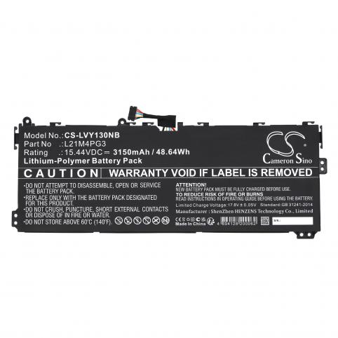 Batteria per lenovo yoga 13w