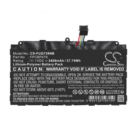 Batteria per fujitsu q665