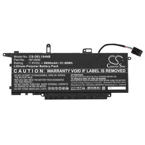 Batteria per dell latitude 7400 2 in 1