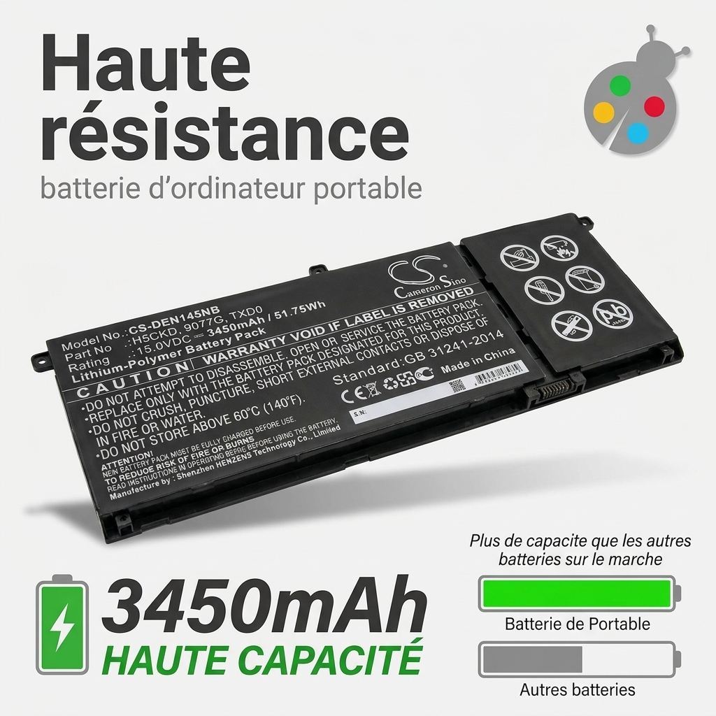 Batteria per dell inspiron 13 7306 2 in 1