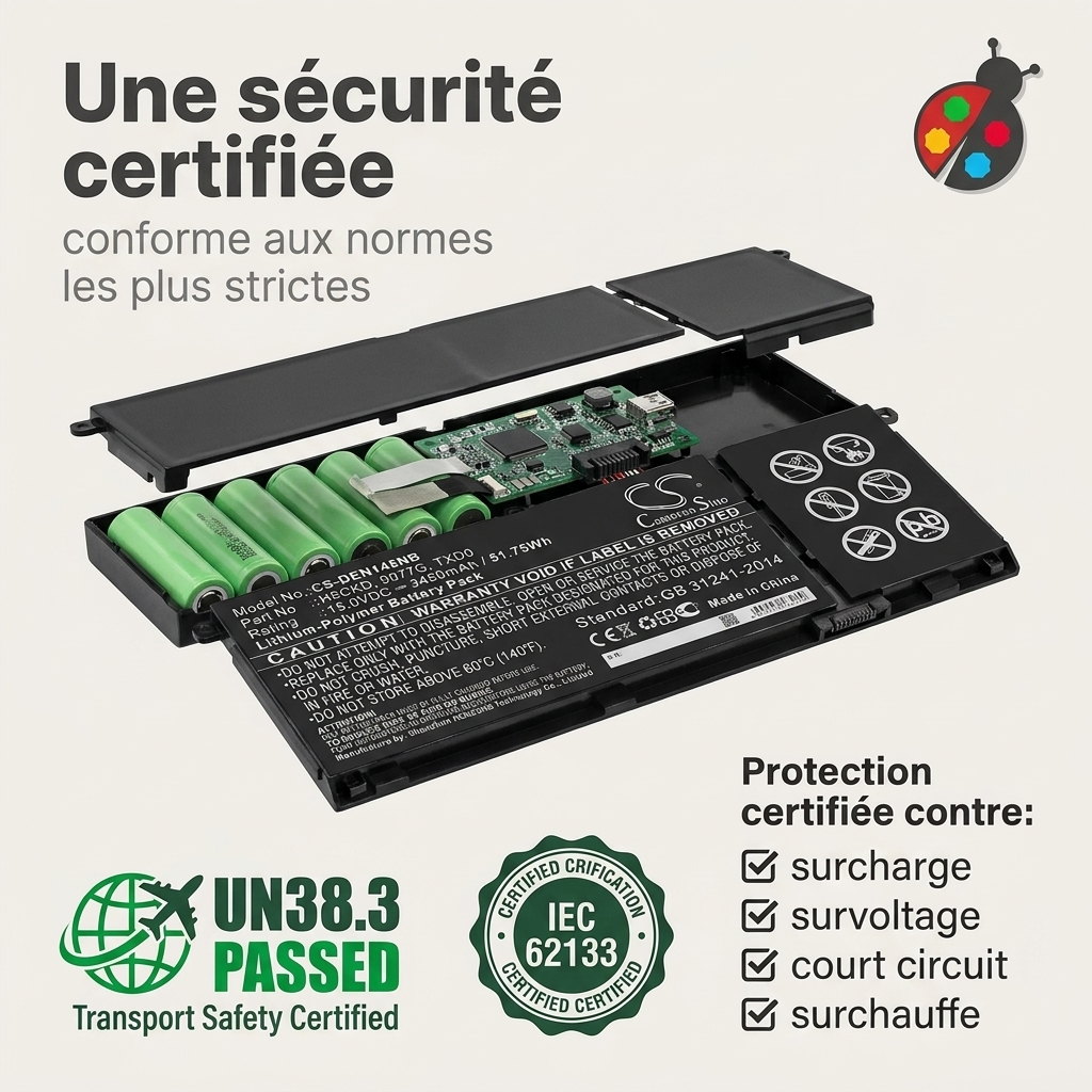 Batteria computer portatile dell inspiron 5502