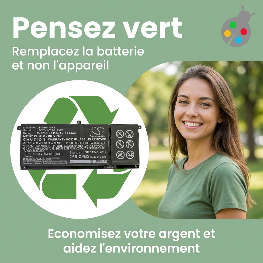 Batteria computer portatile dell inspiron 5502