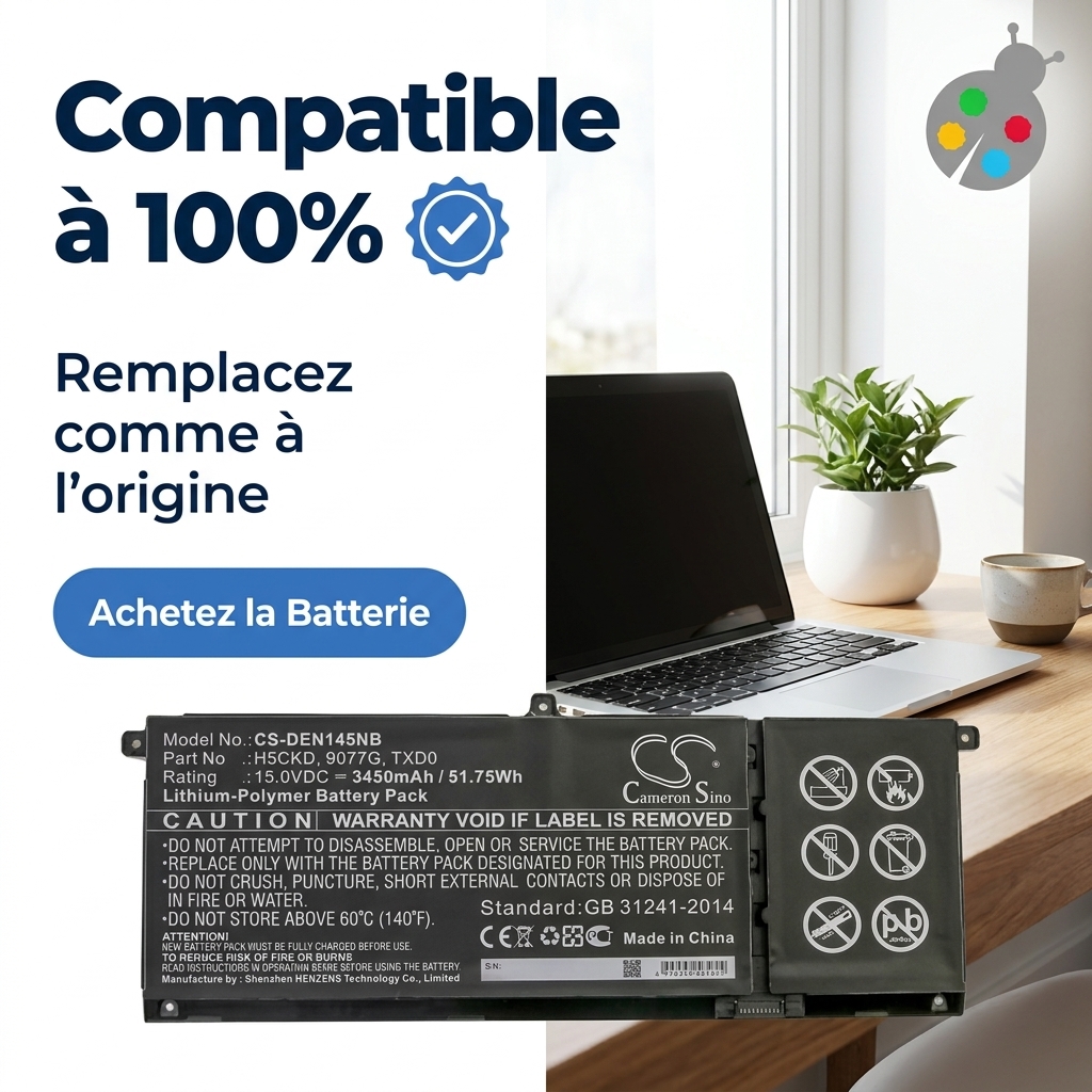 Batteria computer portatile dell inspiron 5502