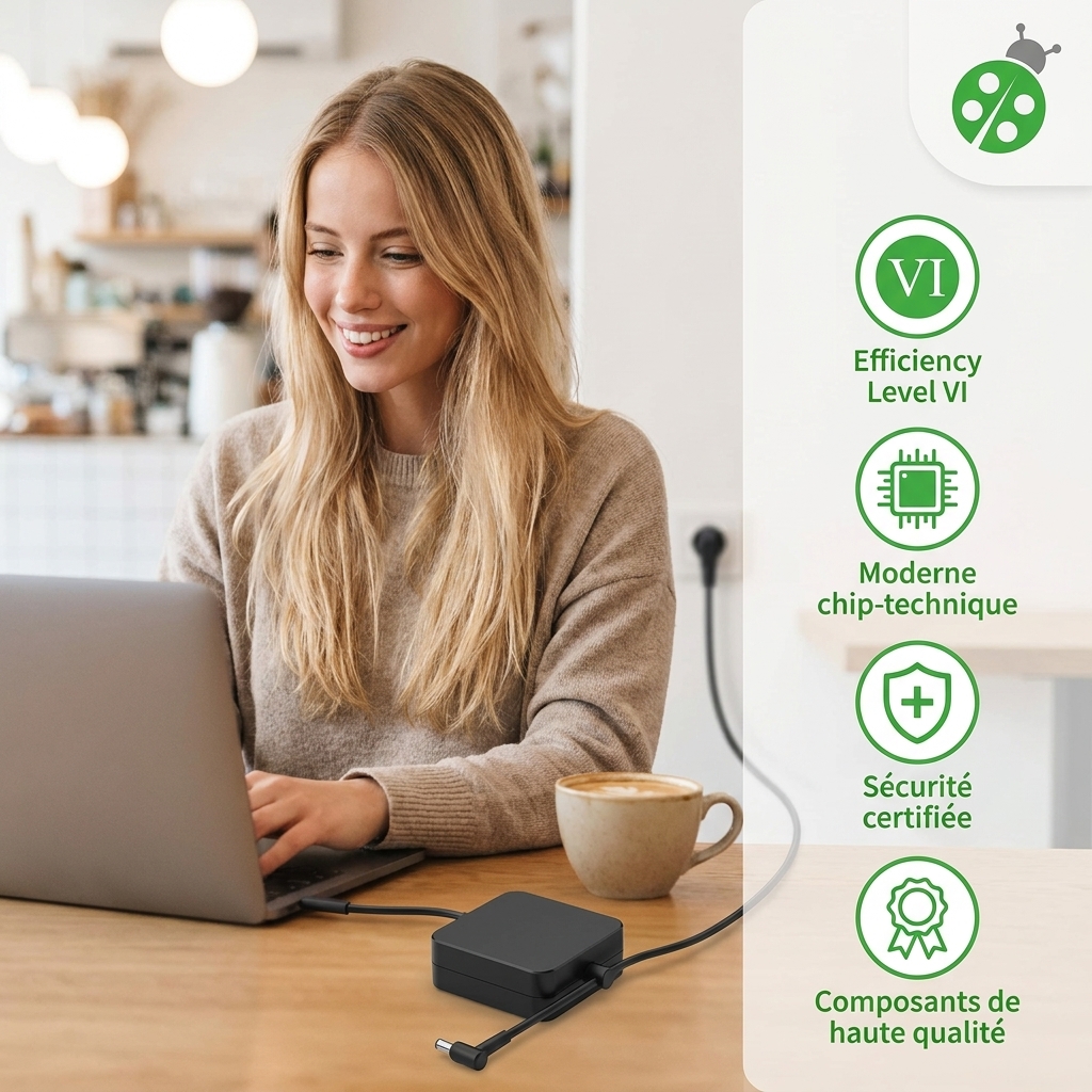Caricabatterie computer portatile asus vivobook x1704va