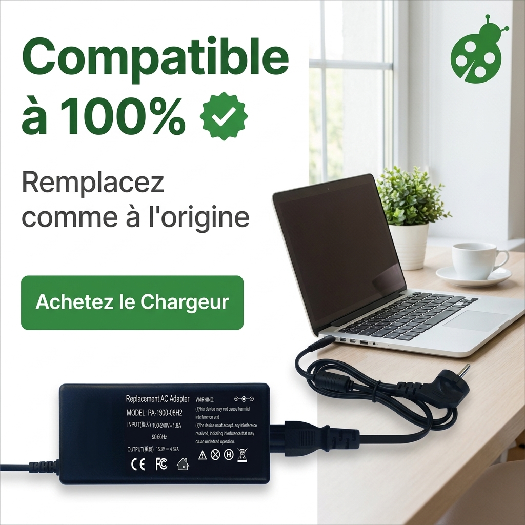 Caricabatterie computer portatile hp  14 ep0052nf