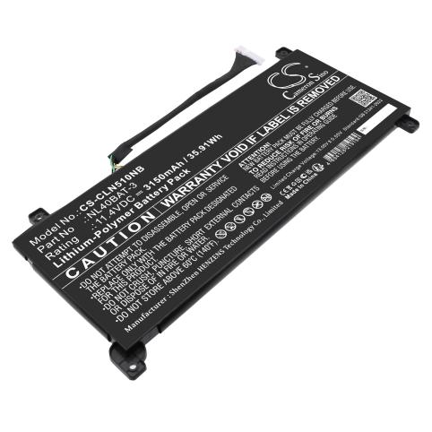Batteria  clevo nl40bat 3