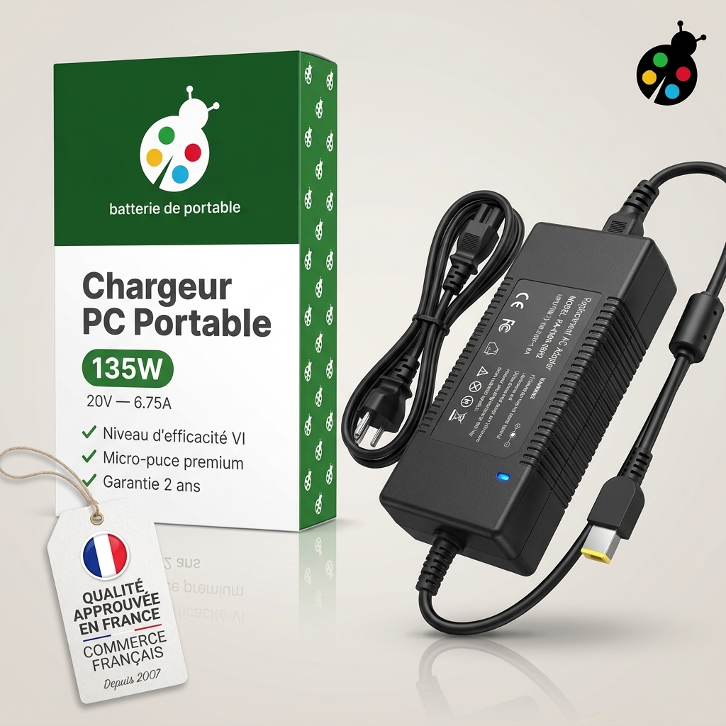 Caricabatterie per lenovo thinkpad p15v gen 3