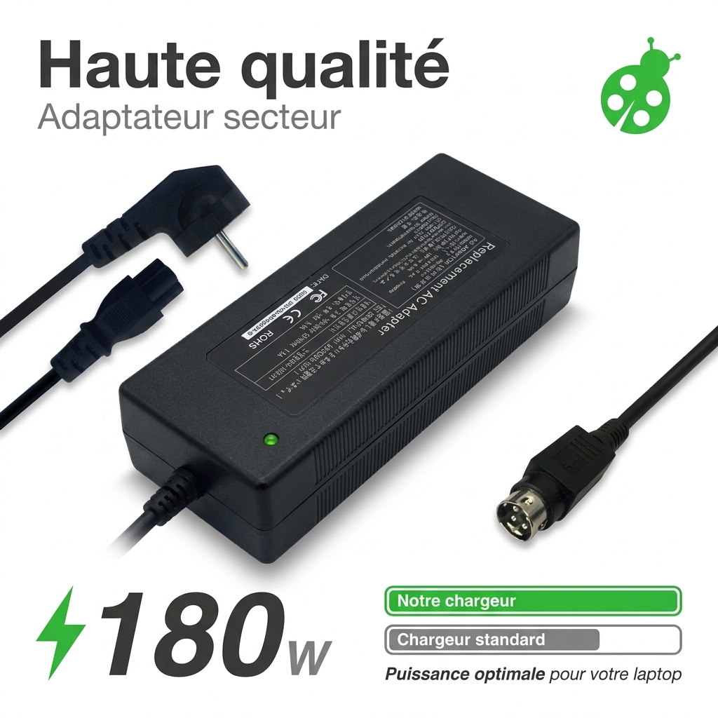Caricabatterie computer portatile acer aspire 1710