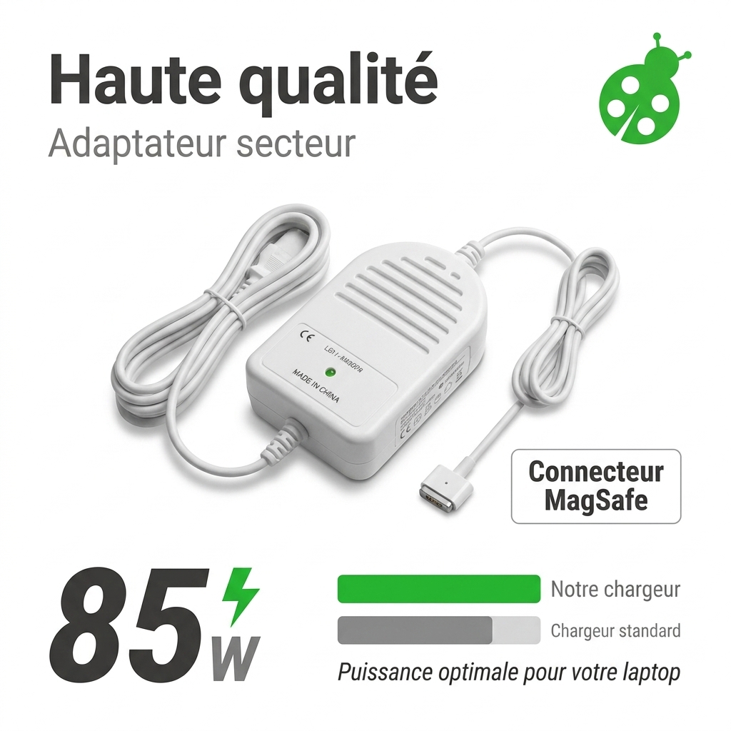 Caricabatterie computer portatile  macbook pro 17 a1297