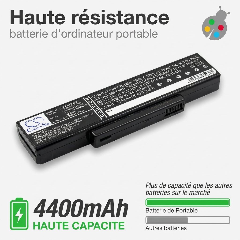 Batteria computer portatile asus k72f
