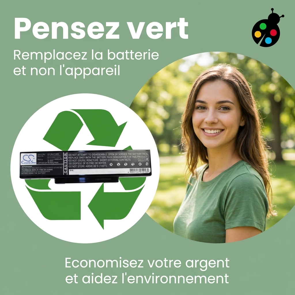 Batteria computer portatile asus k72f