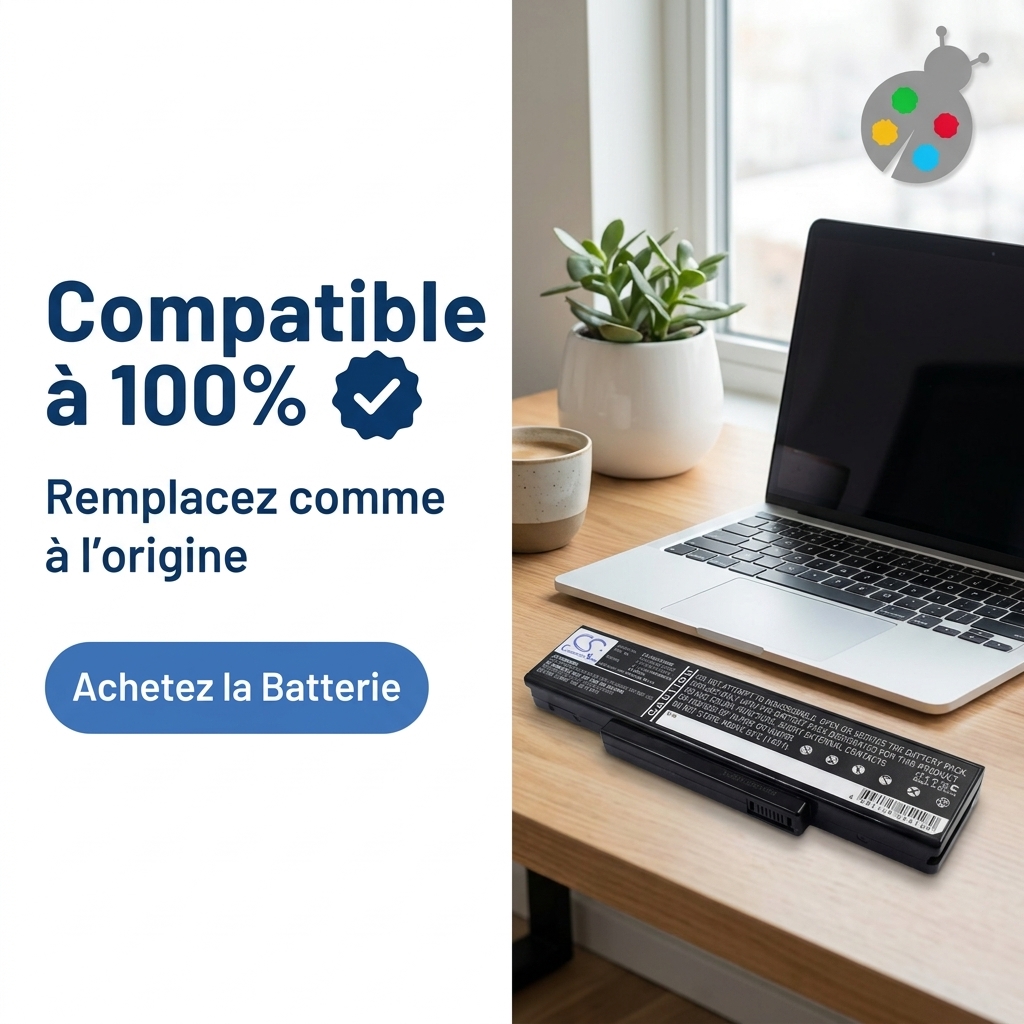 Batteria computer portatile asus k72f