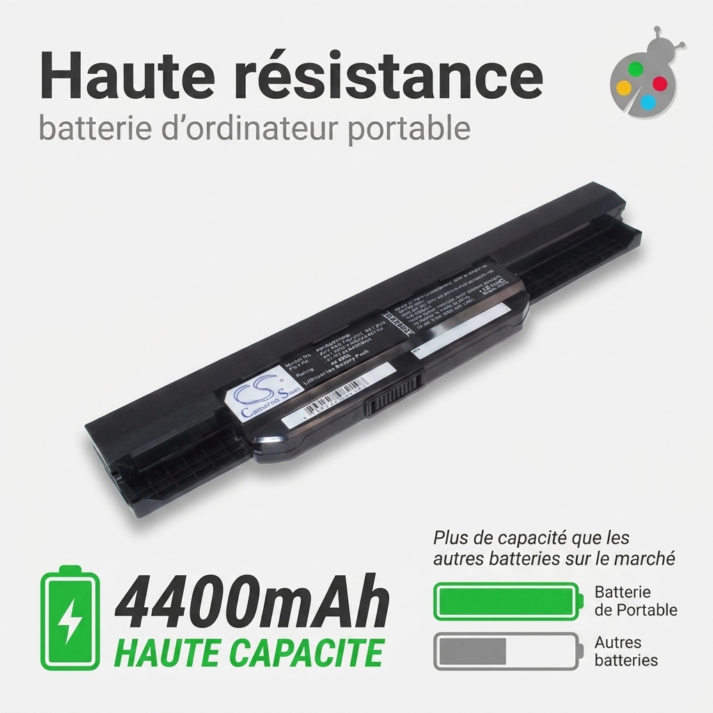 Batteria computer portatile asus x53s
