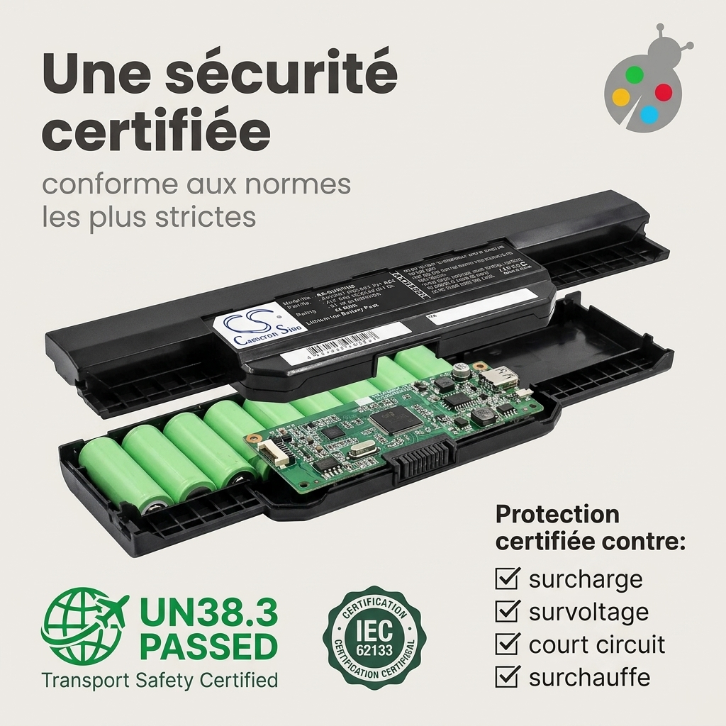 Batteria computer portatile asus x53s