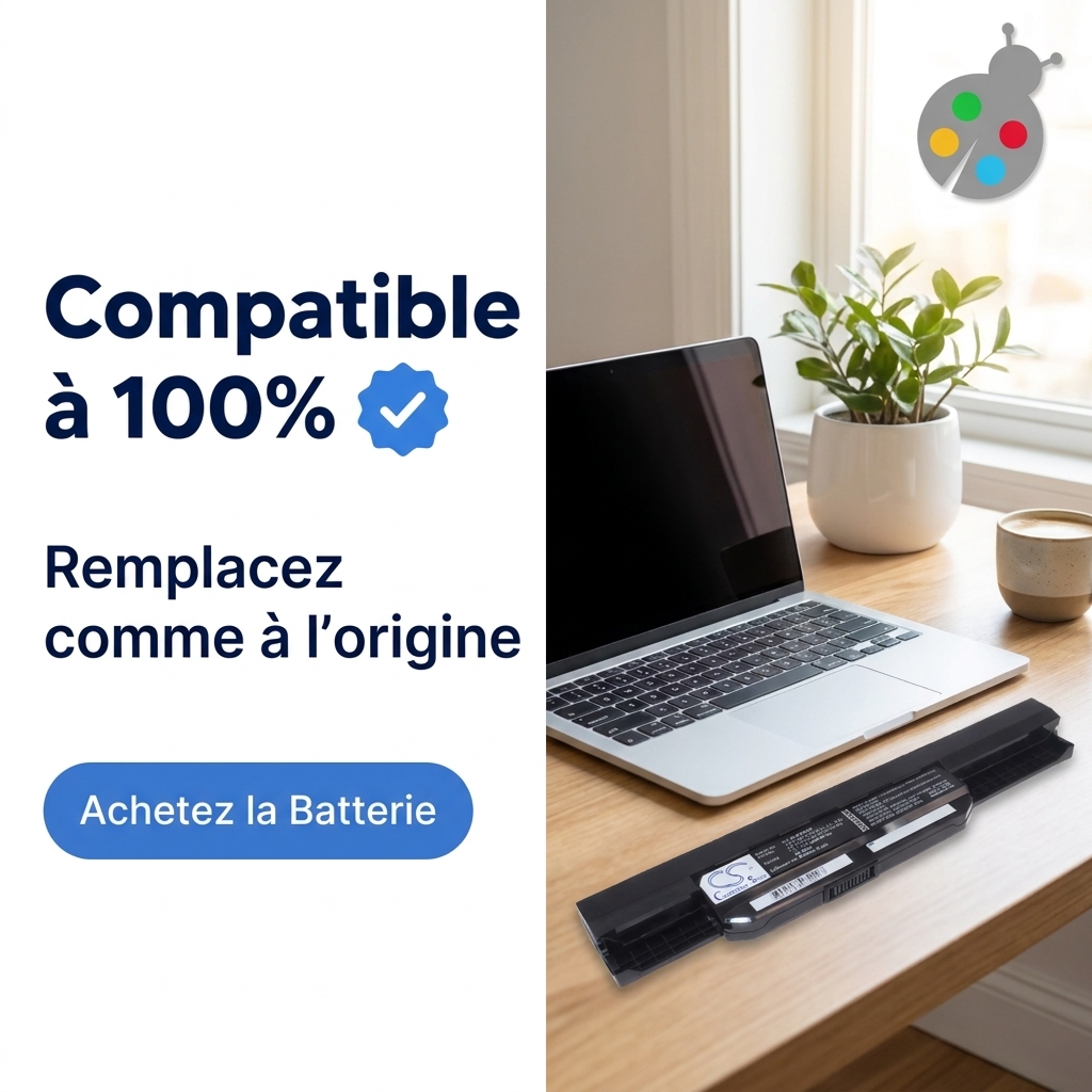 Batteria computer portatile asus x53s