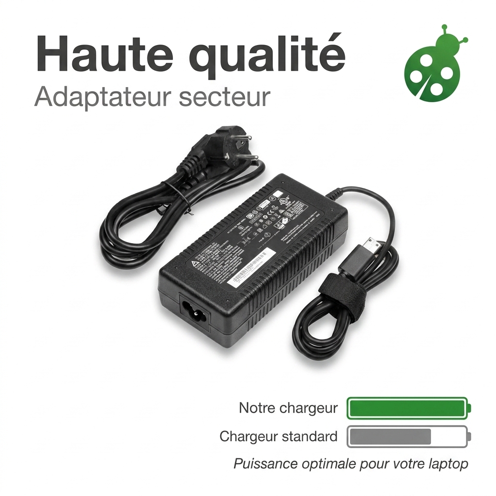Caricabatterie computer portatile msi ge66 raider 10sgs
