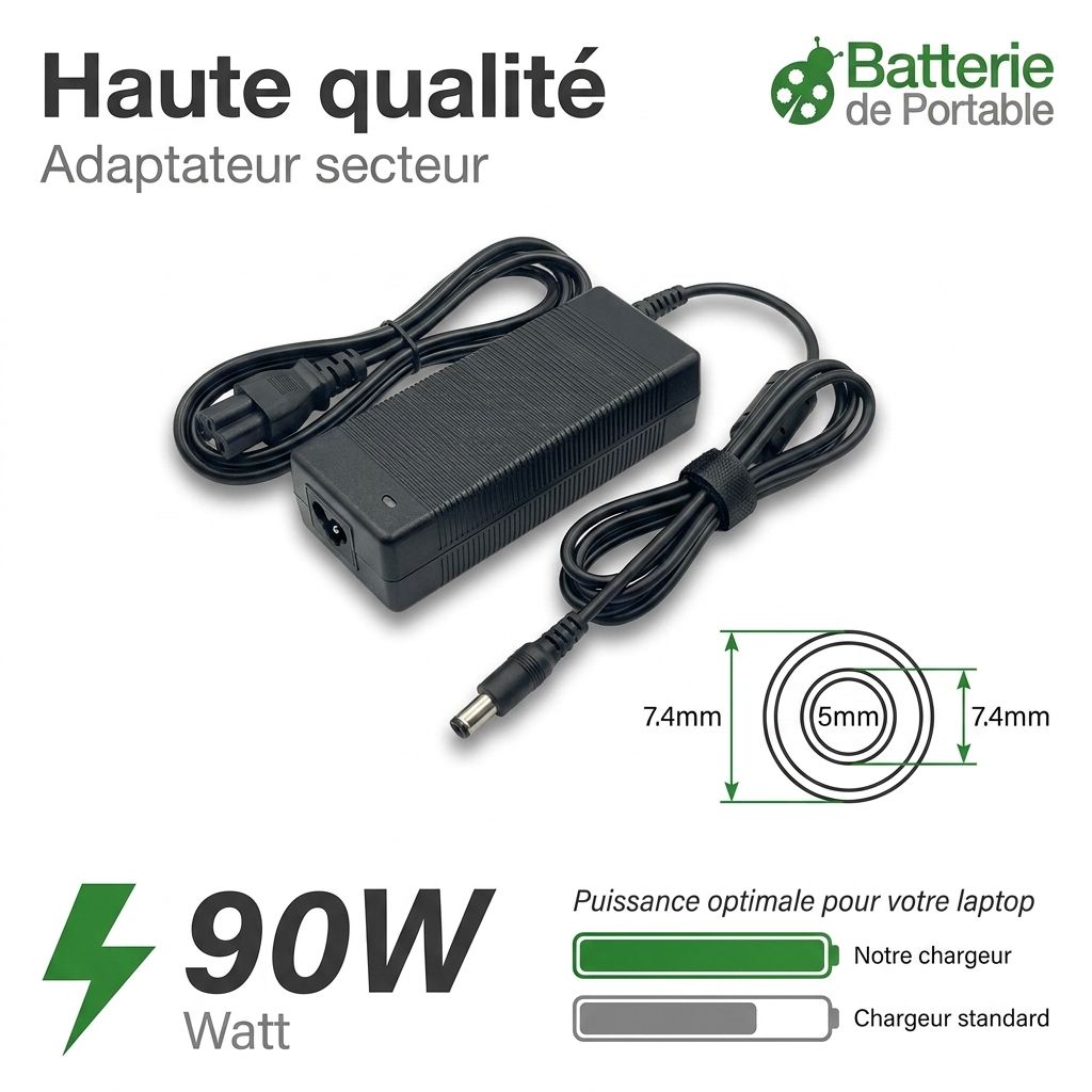 Caricabatterie computer portatile hp  probook 655 g3