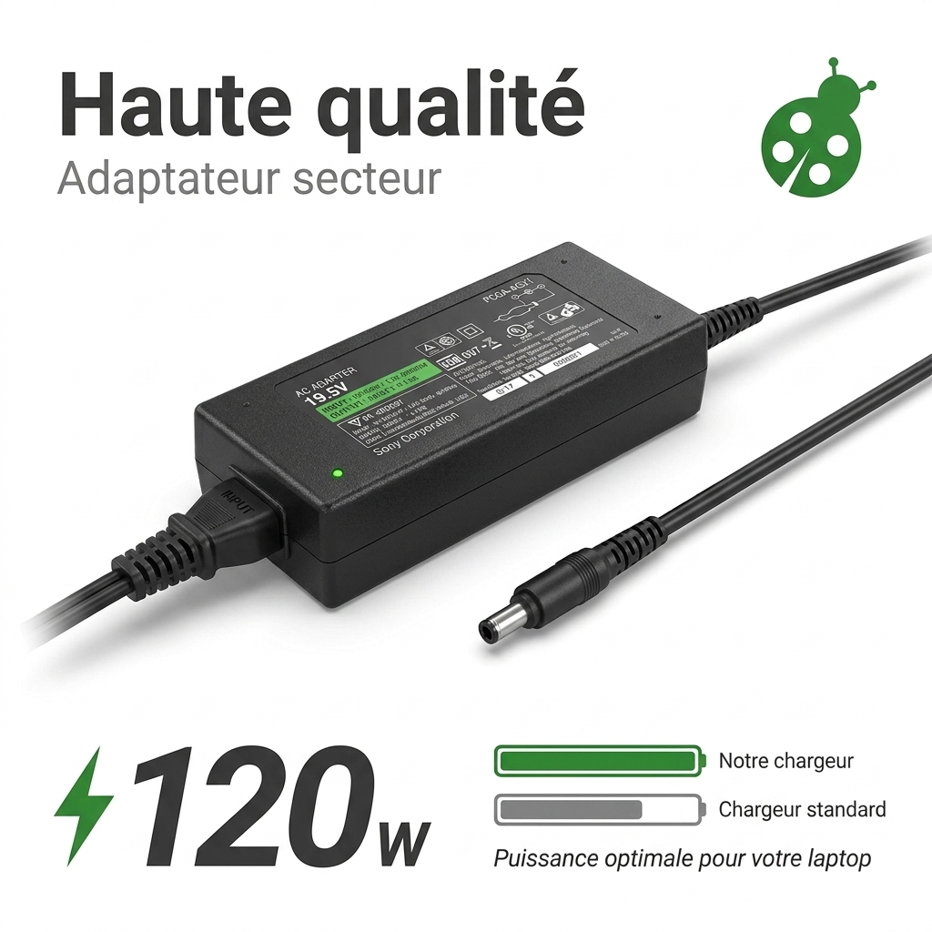 Caricabatterie computer portatile sony vaio pcg 8m2l