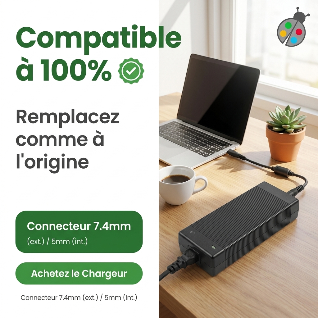 Caricabatterie computer portatile dell xps 15 9570 d1745