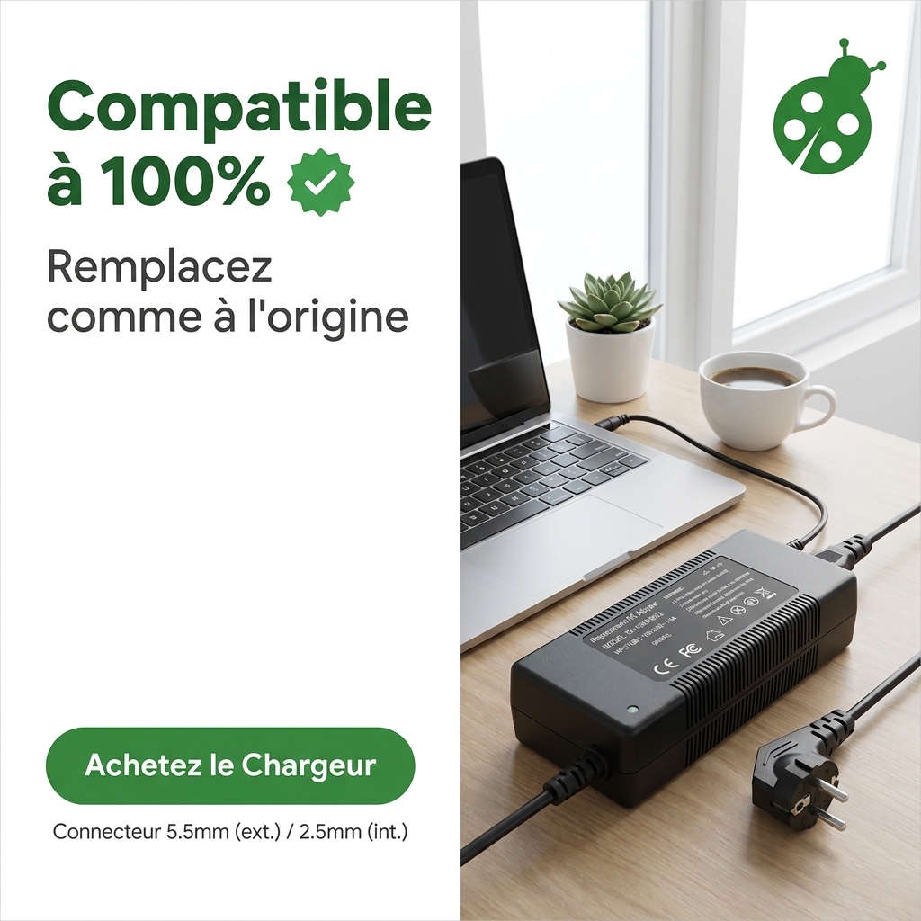 Caricabatterie computer portatile medion erazer crawler e25