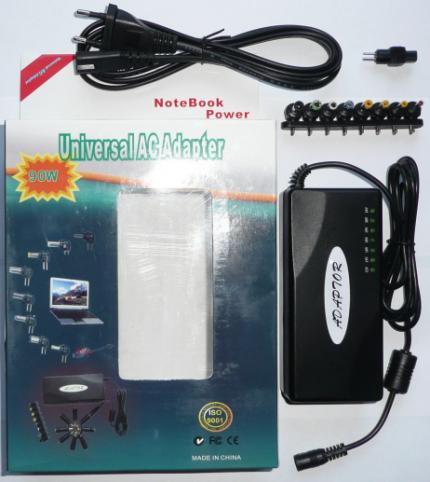 Caricabatterie  universel adaptateur 90w