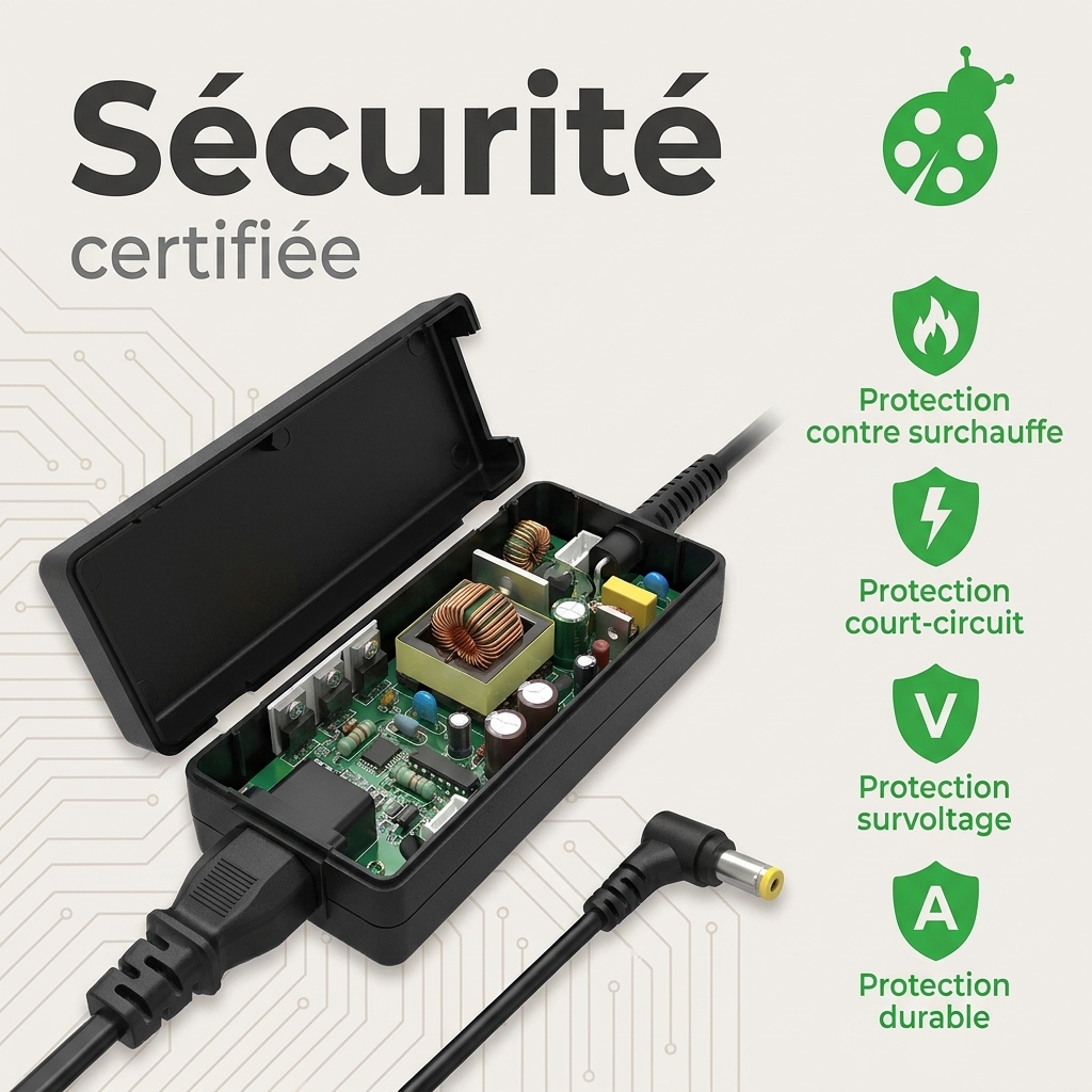 Caricabatterie computer portatile asus eee pc 4g bk011
