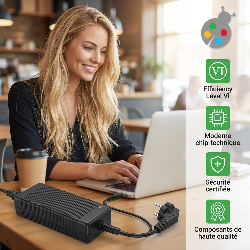 Caricabatterie computer portatile hp  pavilion 15 b061sf
