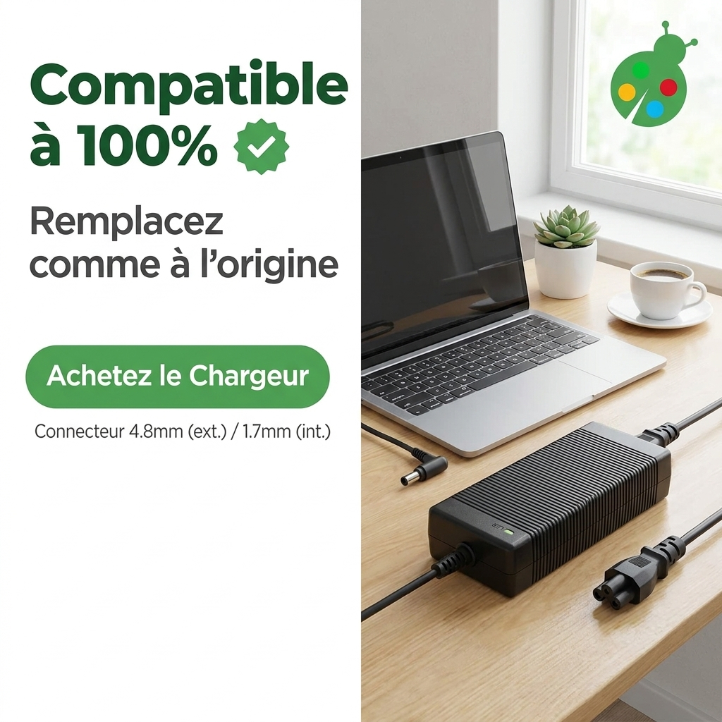 Caricabatterie computer portatile hp  pavilion 15 b061sf