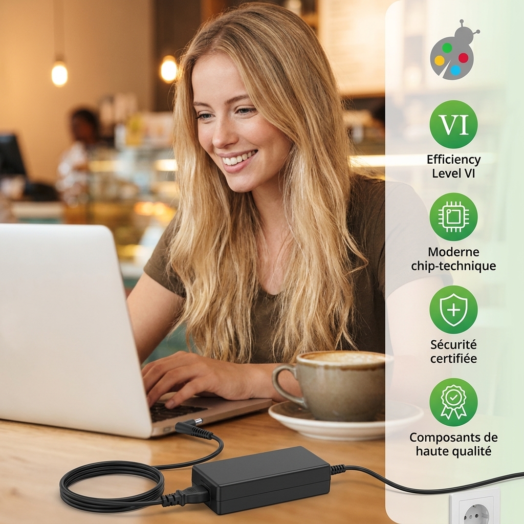 Caricabatterie computer portatile dell xps 13 9360 p54g