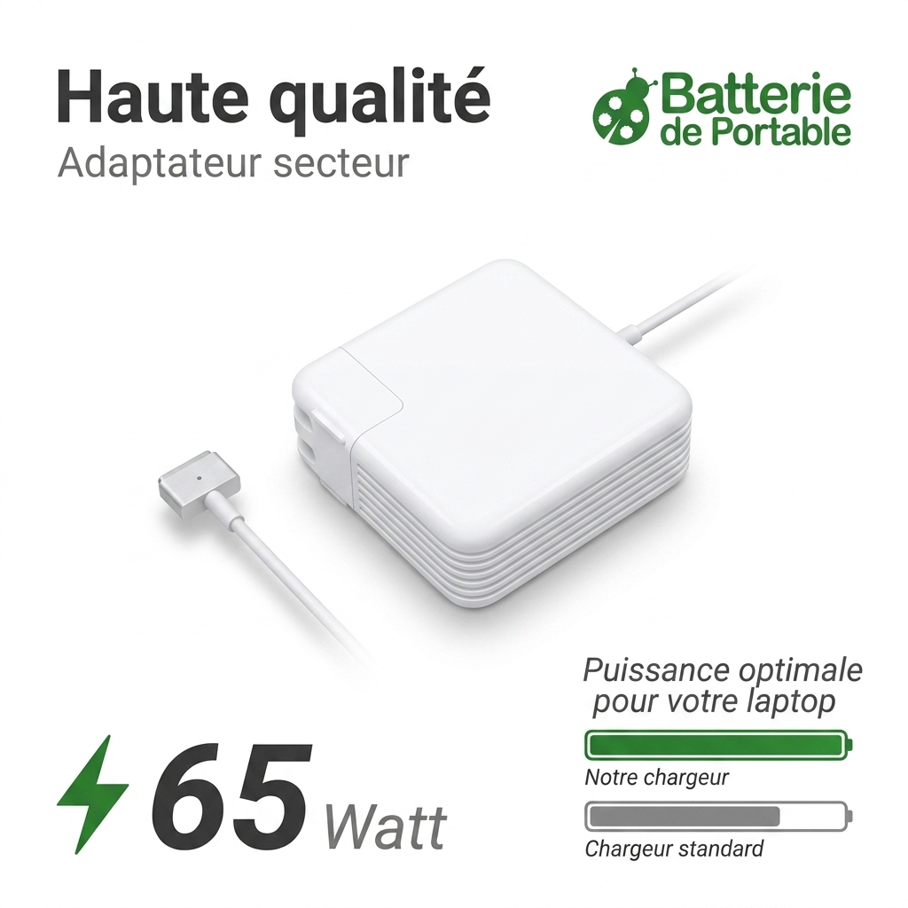 Caricabatterie computer portatile  macbook pro 13 retina a1425 late 2012 md213xx
