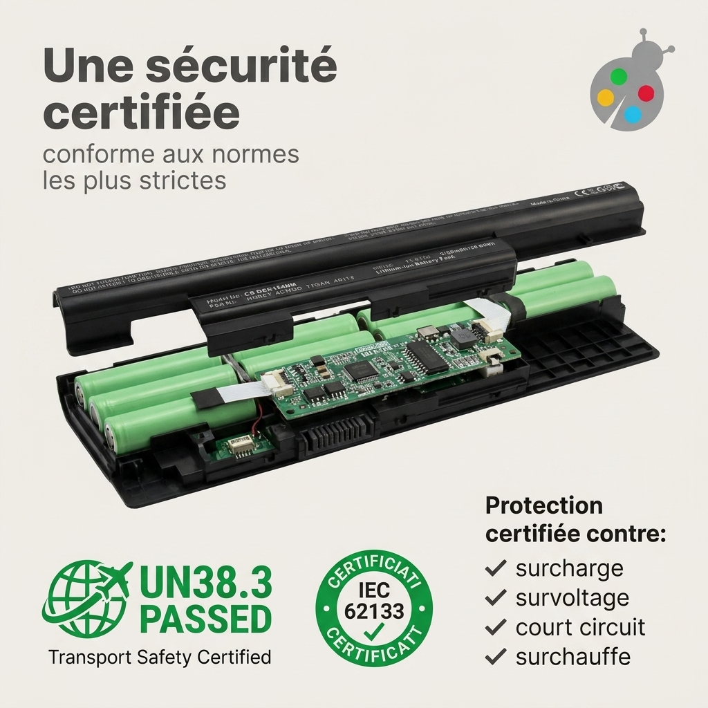 Batteria computer portatile dell latitude 15 3000