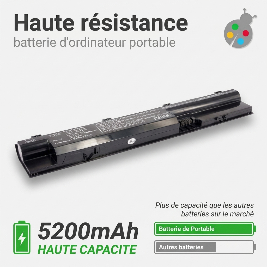 Batteria computer portatile hp probook 455