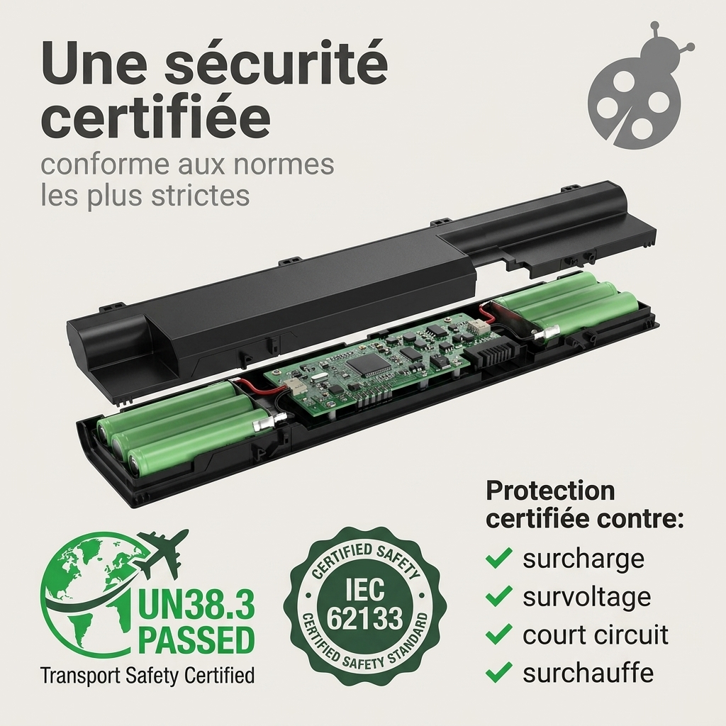 Batteria computer portatile hp probook 455