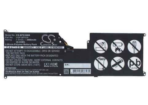 Batteria  sony vgp bps39